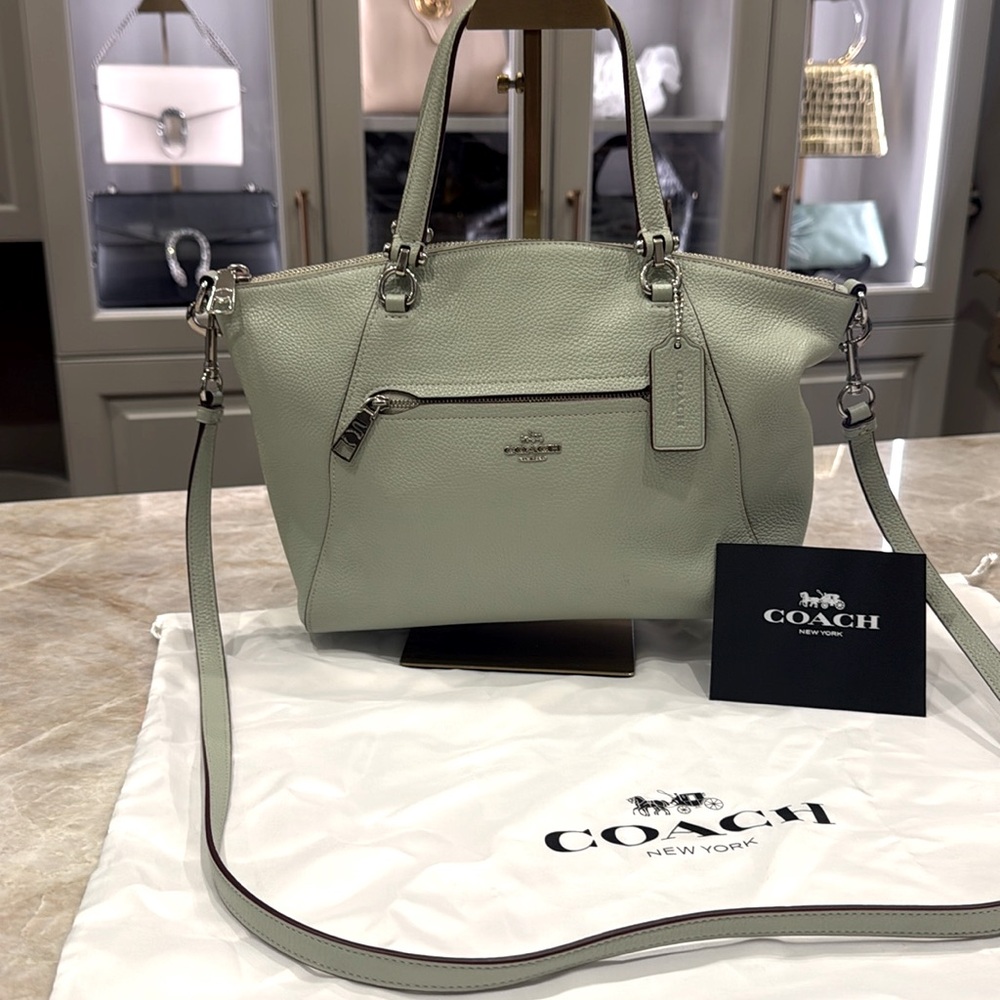 Coach Prairie Satchel in Mint
